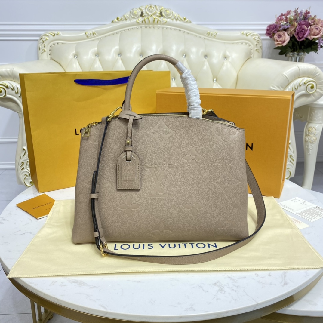 Louis Vuitton GRAND PALAIS Tote Bag M45833 Tourterelle Gray